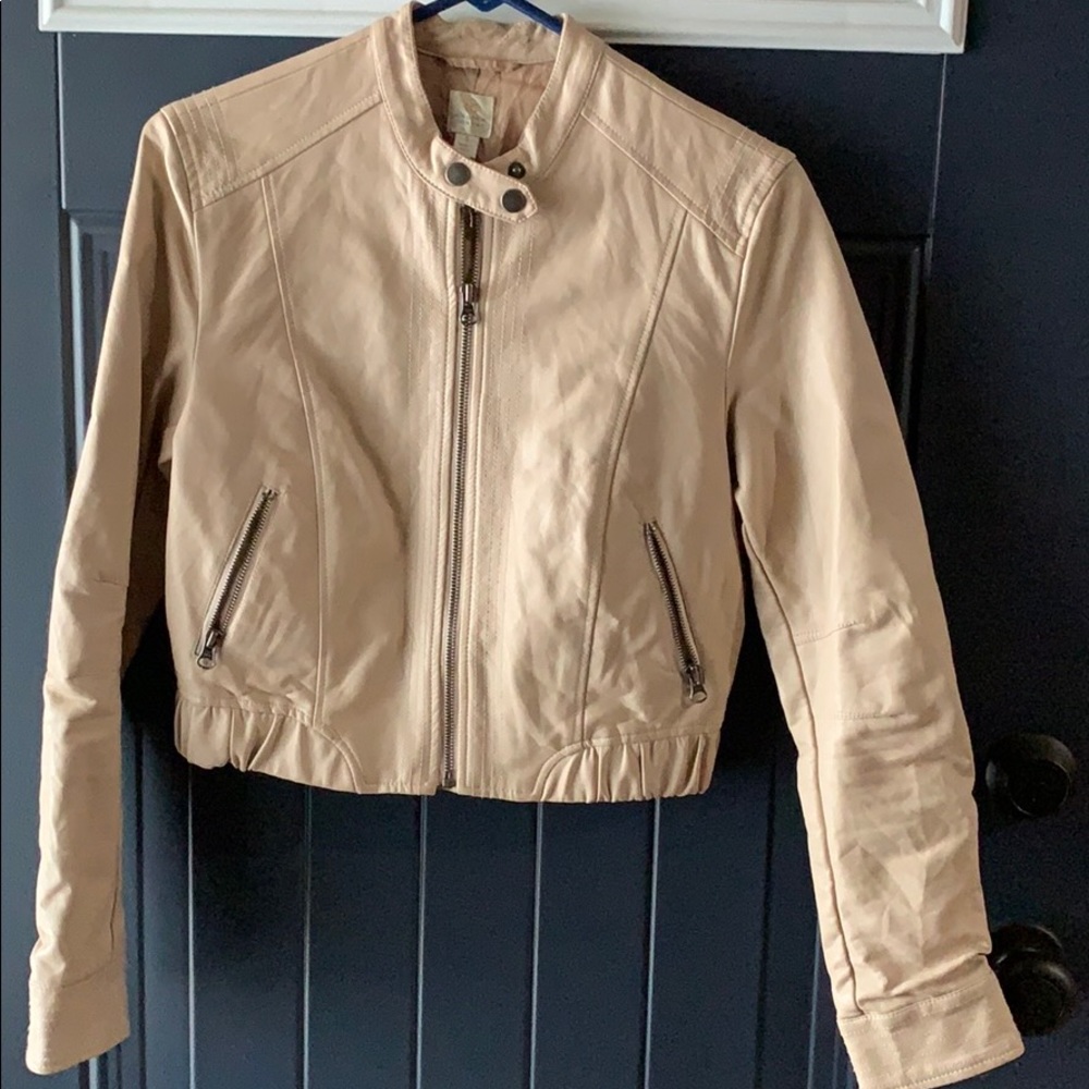 Crop Moto Jacket